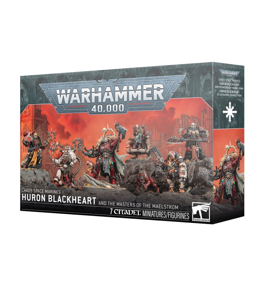 GW Warhammer40K Chaos Space Marines Huron Blackheart And The Masters of the Maelstrom