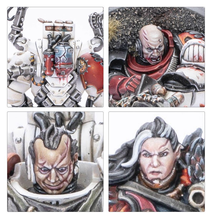 GW Warhammer40K Chaos Space Marines Huron Blackheart And The Masters of the Maelstrom