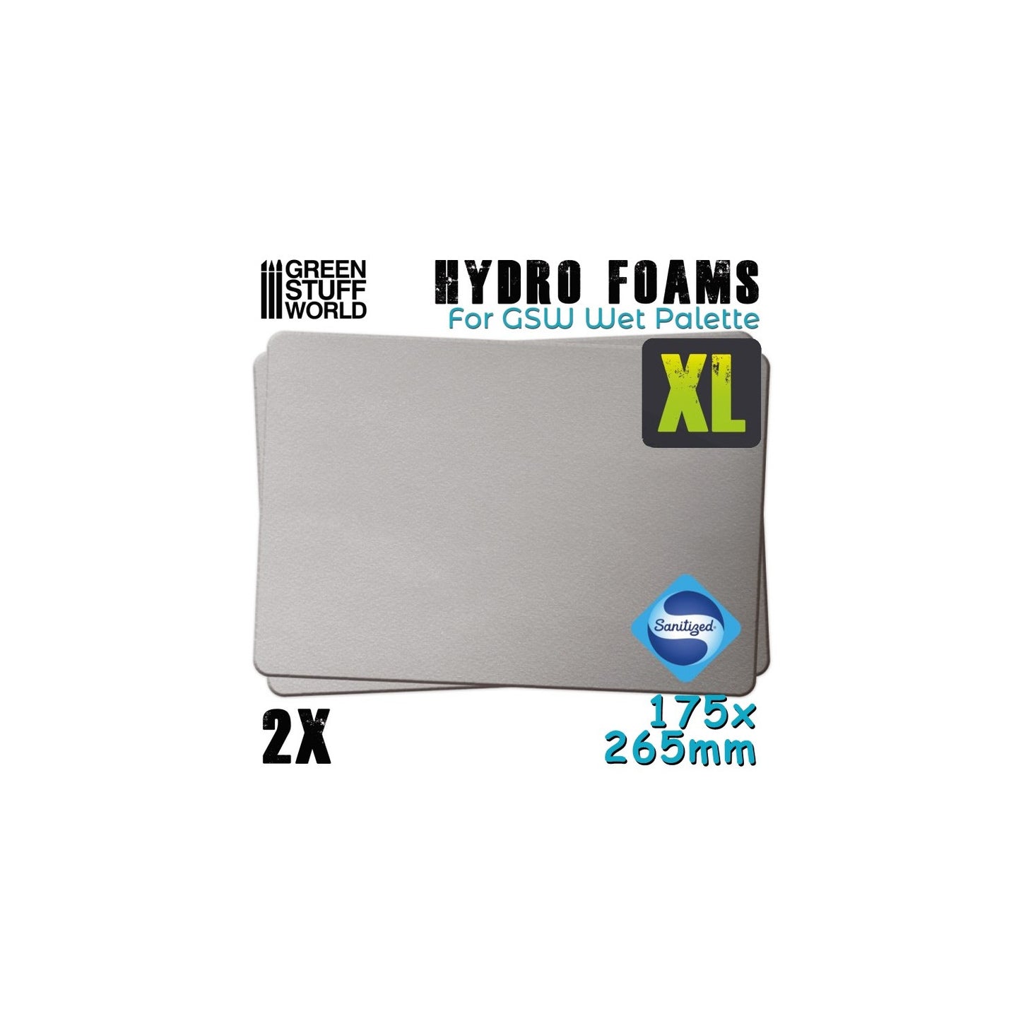 Green Stuff World Hidro Esponja XL x2 Hydro Foams