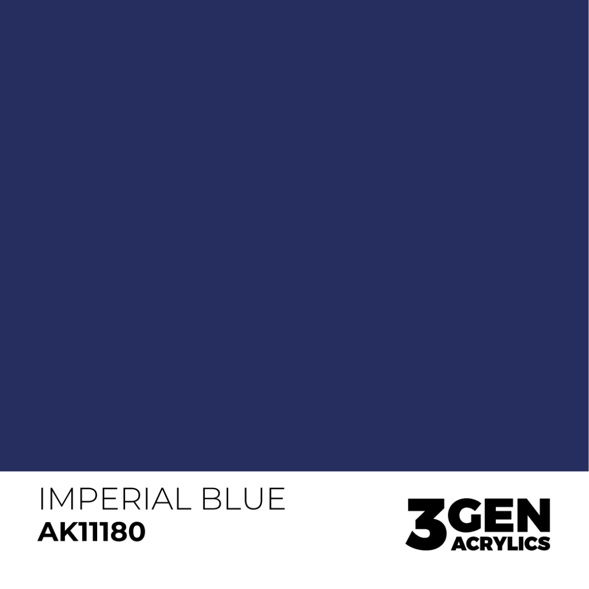 Ak Pintura Acrílica Gama Genérica AK11180 Imperial Blue 18ml