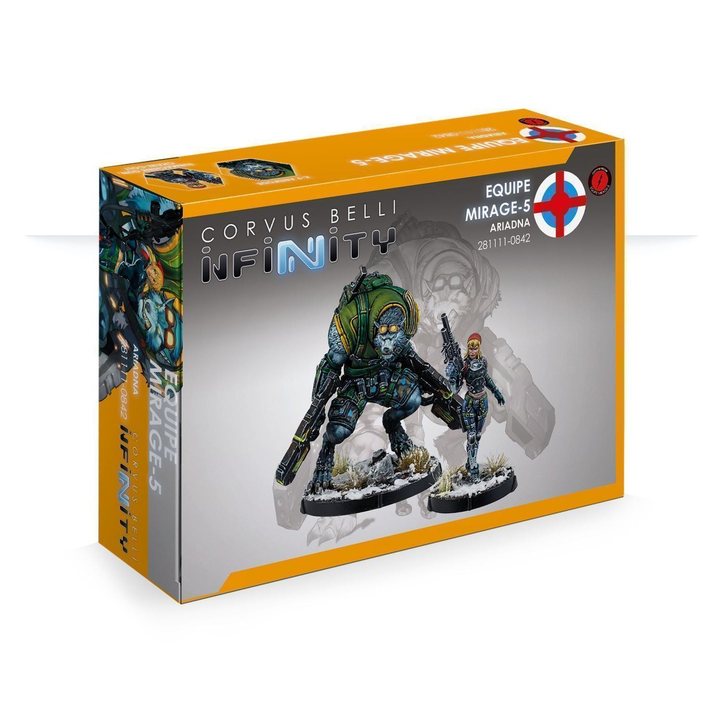 Corvus Belli Infinity Equipe Mirage-5 Ariadna