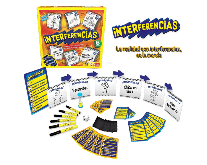 Goliath Interferencias 6 Jugadores Juego De Mesa - Español