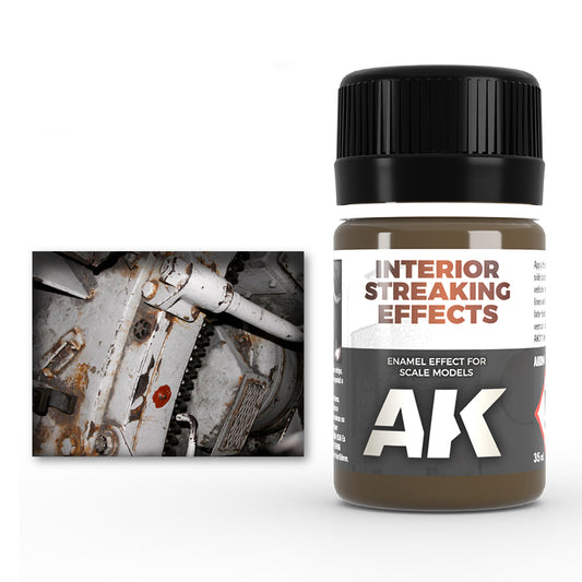 Ak Efecto Interior Streaking Effects - Suciedad Escurrida para Interiores Ak094 35ml