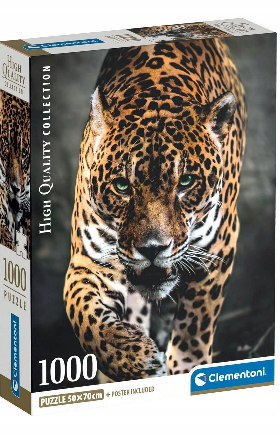 Clementoni Rompecabezas Caminata Del Jaguar 1000 Pza