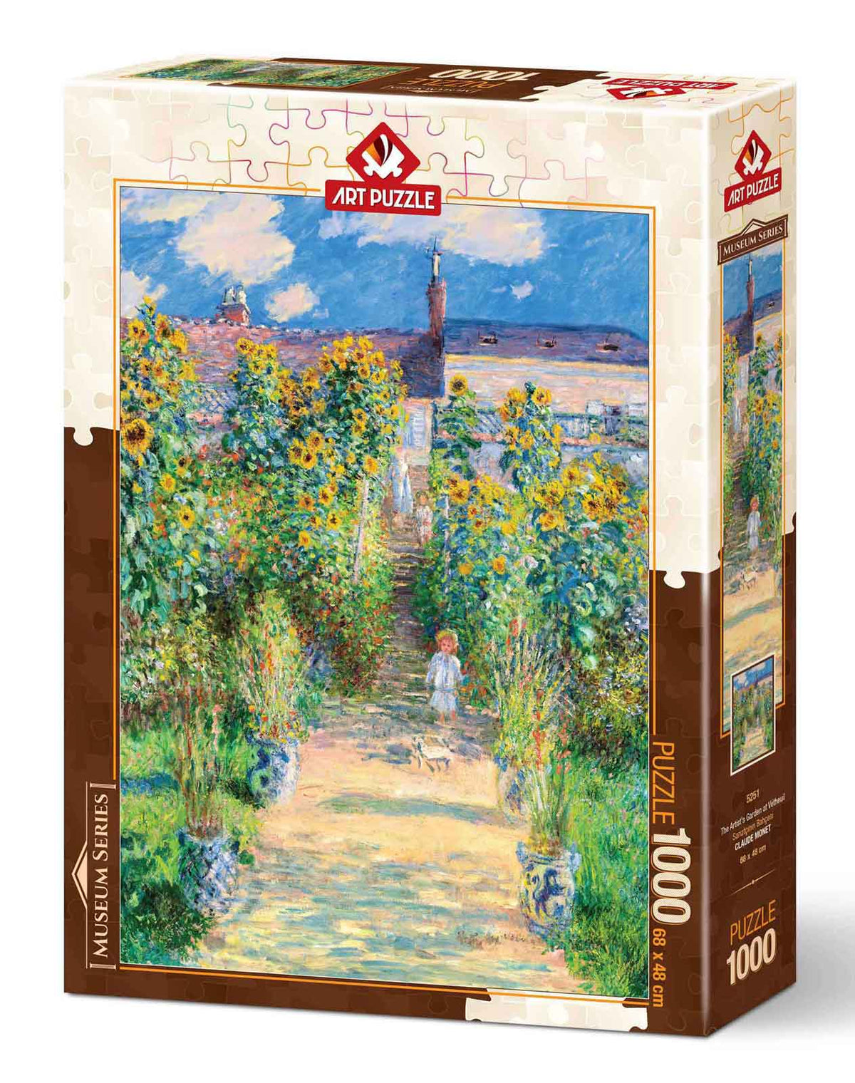 Art Puzzle Rompecabezas Jardin de Vétheuil Monet 1000 Pzas