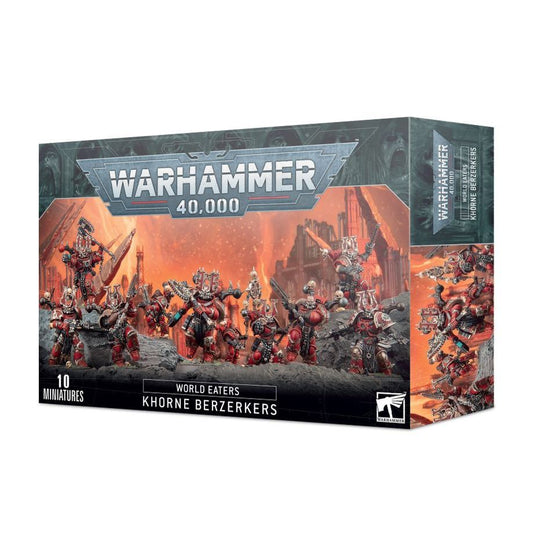 Games Workshop Warhammer 40k World Eaters Khorne Berzerkers