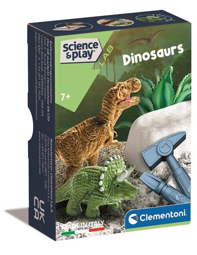 Clementoni Mini Dig Kit Dinosaurio juego creativo