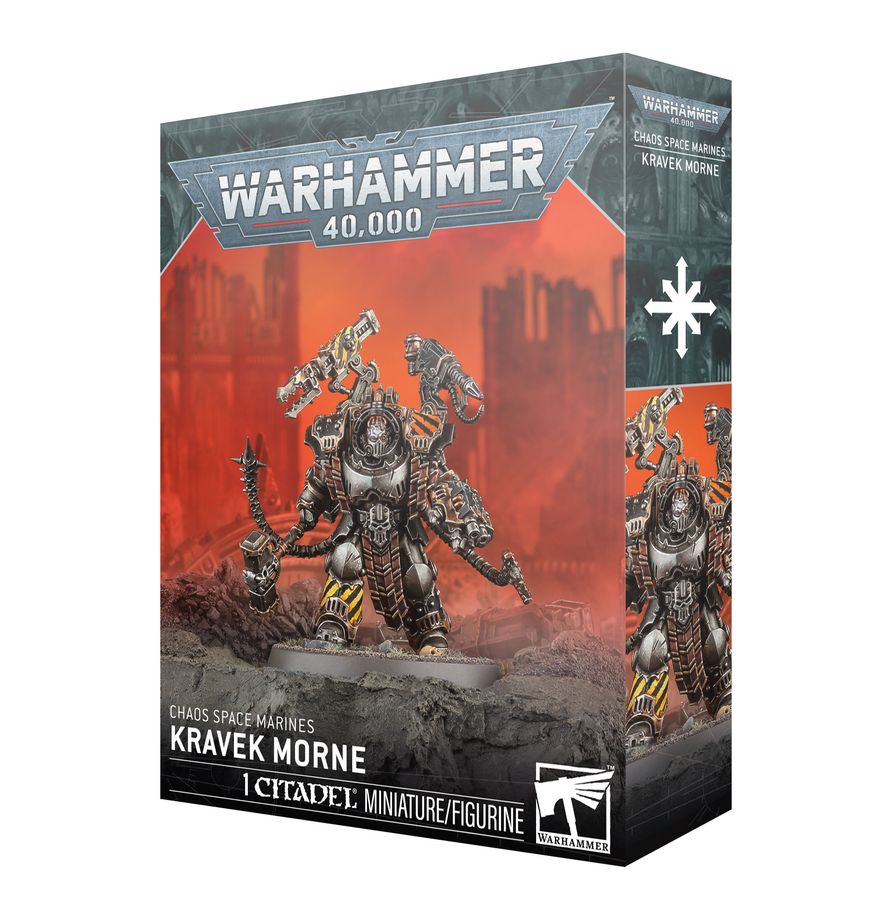Games Workshop Warhammer40k Chaos Space Marines Kravek Morne