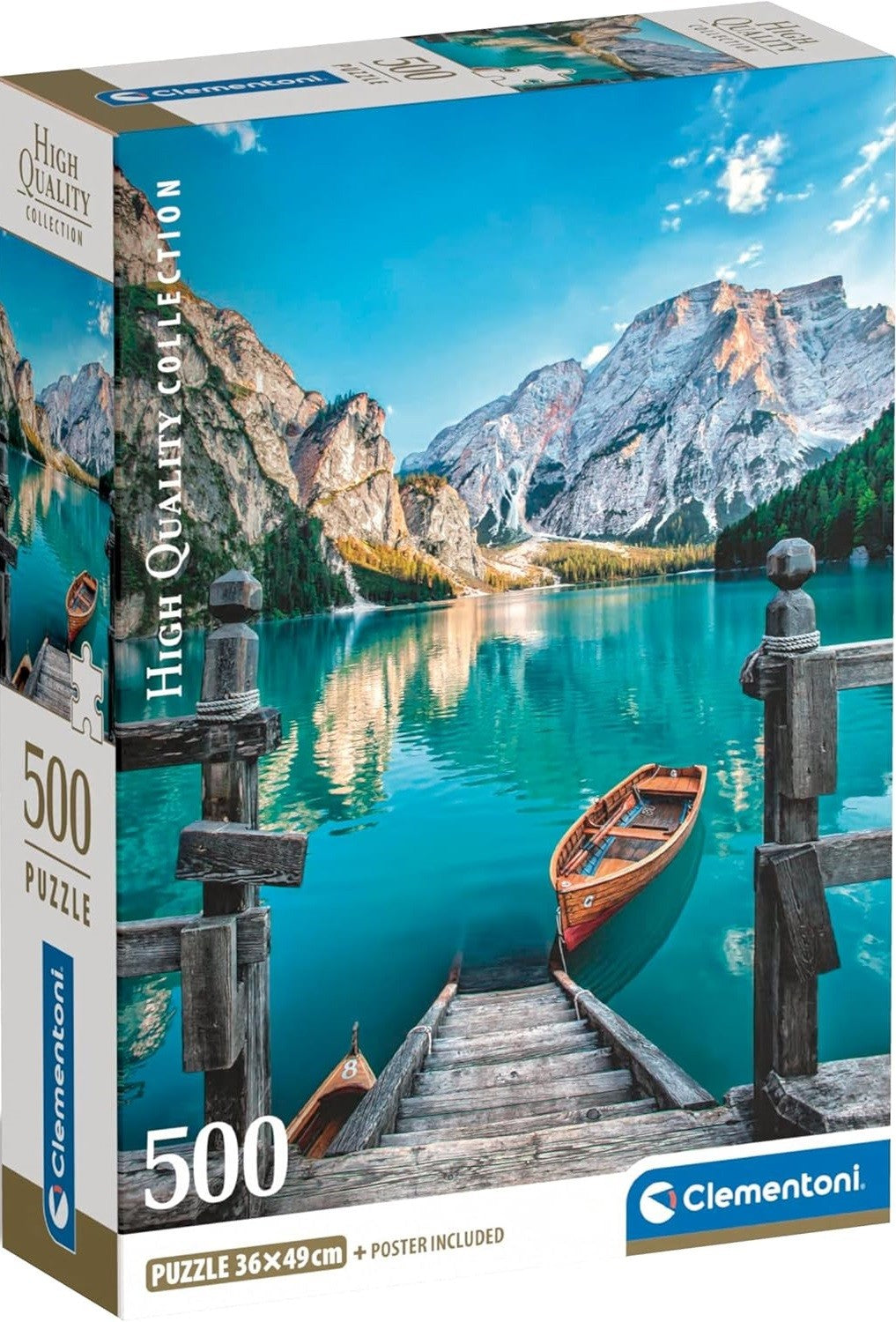 Clementoni Rompecabezas Lago Braies 500 Pza