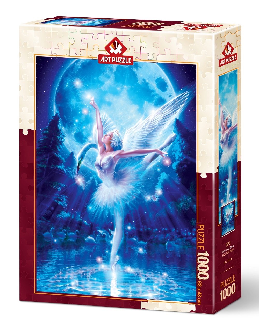 Art Puzzle Rompecabezas Ballet Lago De Los Cisnes 1000 Pzas