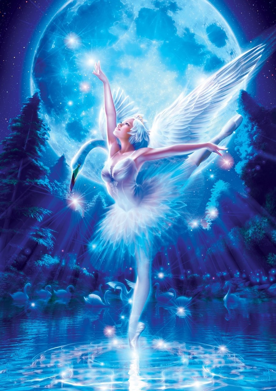Art Puzzle Rompecabezas Ballet Lago De Los Cisnes 1000 Pzas