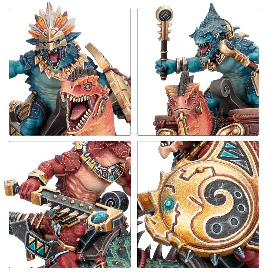 Gw Warhammer Aos Seraphon Aggradon Lancers