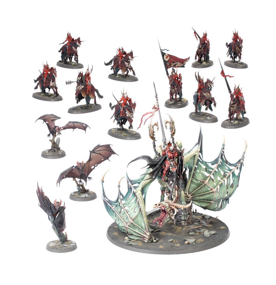 Games Workchop Warhammer AOS Soulblight Gravelords Lances Of The Crimson Keep