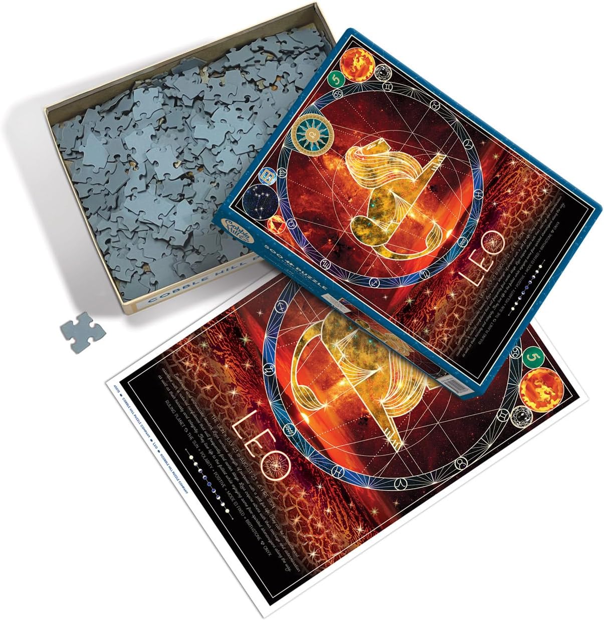 Cobble Hill Rompecabezas Zodiaco Leo 500 Pz