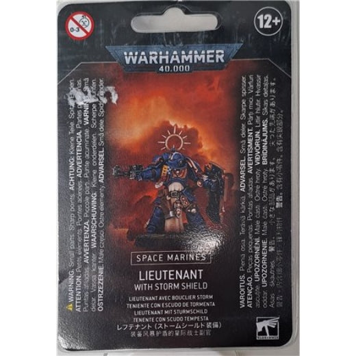 Games Workshop Warhammer40k Space Marines Lieutenant With Storm Shield