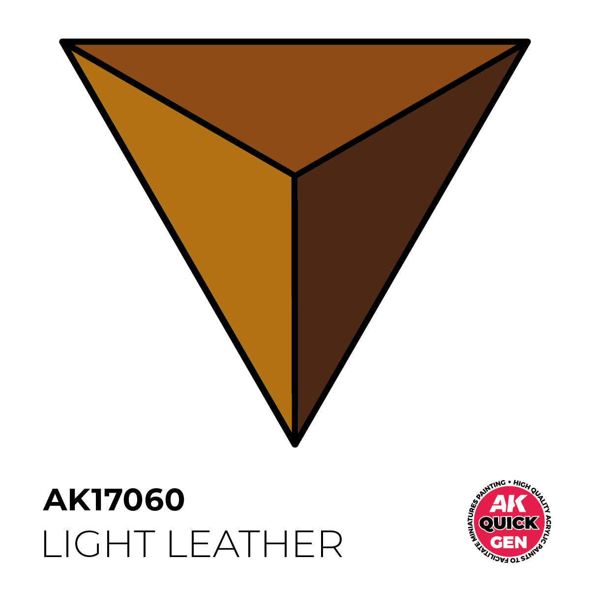 AK Pintura Acrílica Quickgen AK17060 Intensity Medium Light Leather 18ml