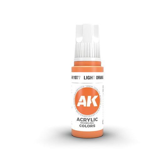 Ak Pintura Acrílica Gama Genérica AK11077 Light Orange 18ml