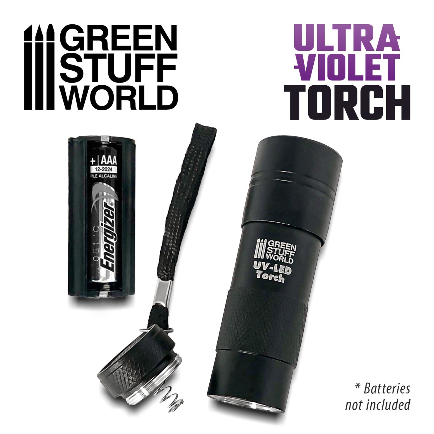 Green Stuff World Linterna de Luz Ultravioleta