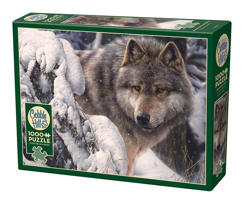 Cobble Hill Rompecabezas Lobo Maestro En La Nieve 1000 Pza