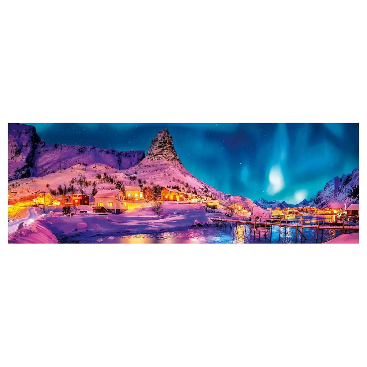 Clementoni Rompecabezas Noche Sobre Lofoten Noruega 1000 Pza