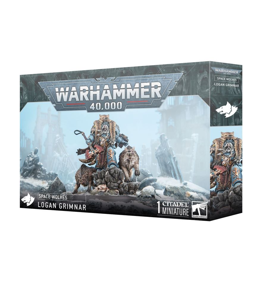 Games Workshop Warhamer 40k Space Wolves Logan Grimnar