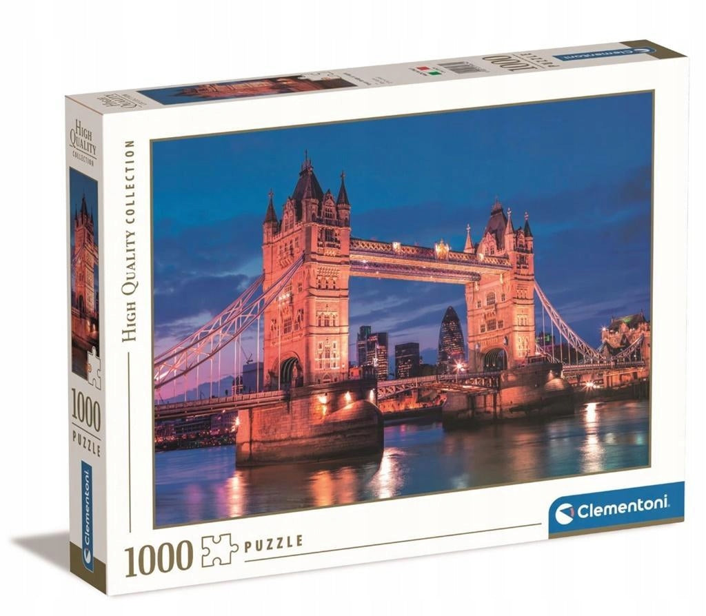 Clementoni Rompecabezas Tower Bridge Noche 1000 Pza