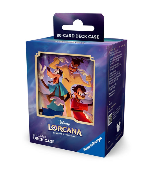 Disney Lorcana 80 Card Deck Box Goofy Y Max