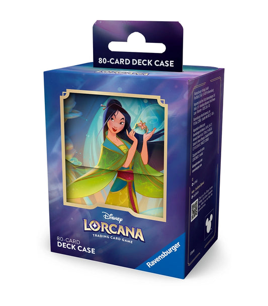 Disney Lorcana 80 Card Deck Box Mulan