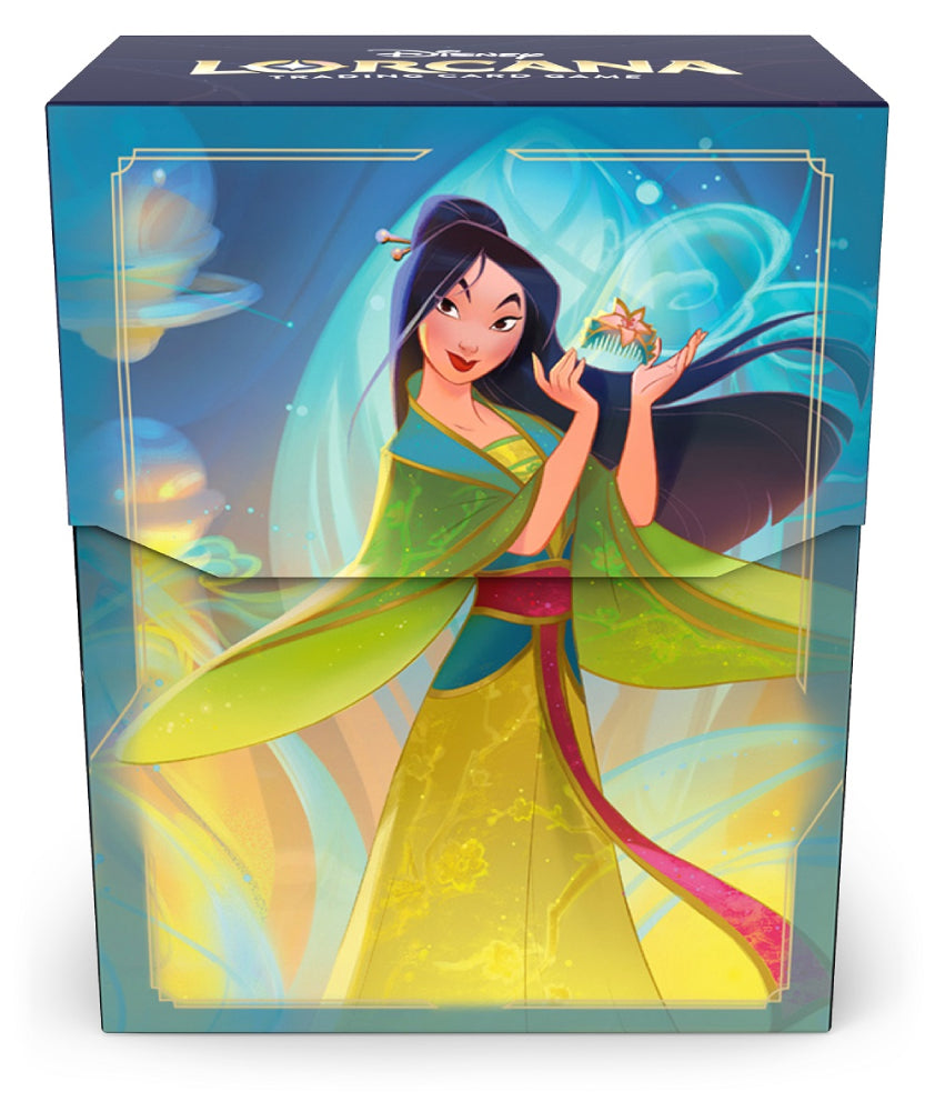 Disney Lorcana 80 Card Deck Box Mulan