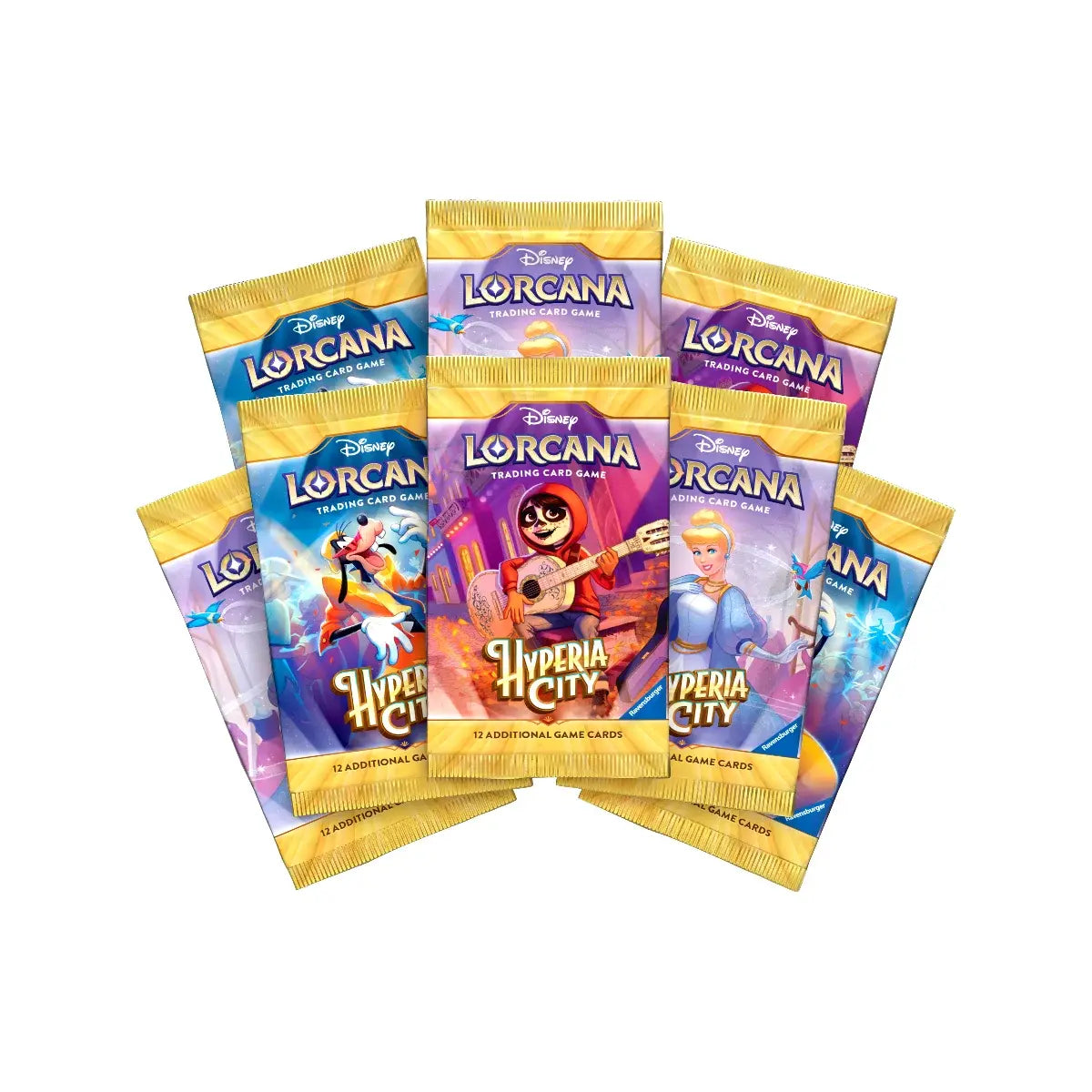 Disney Lorcana Hyperia City Booster Display