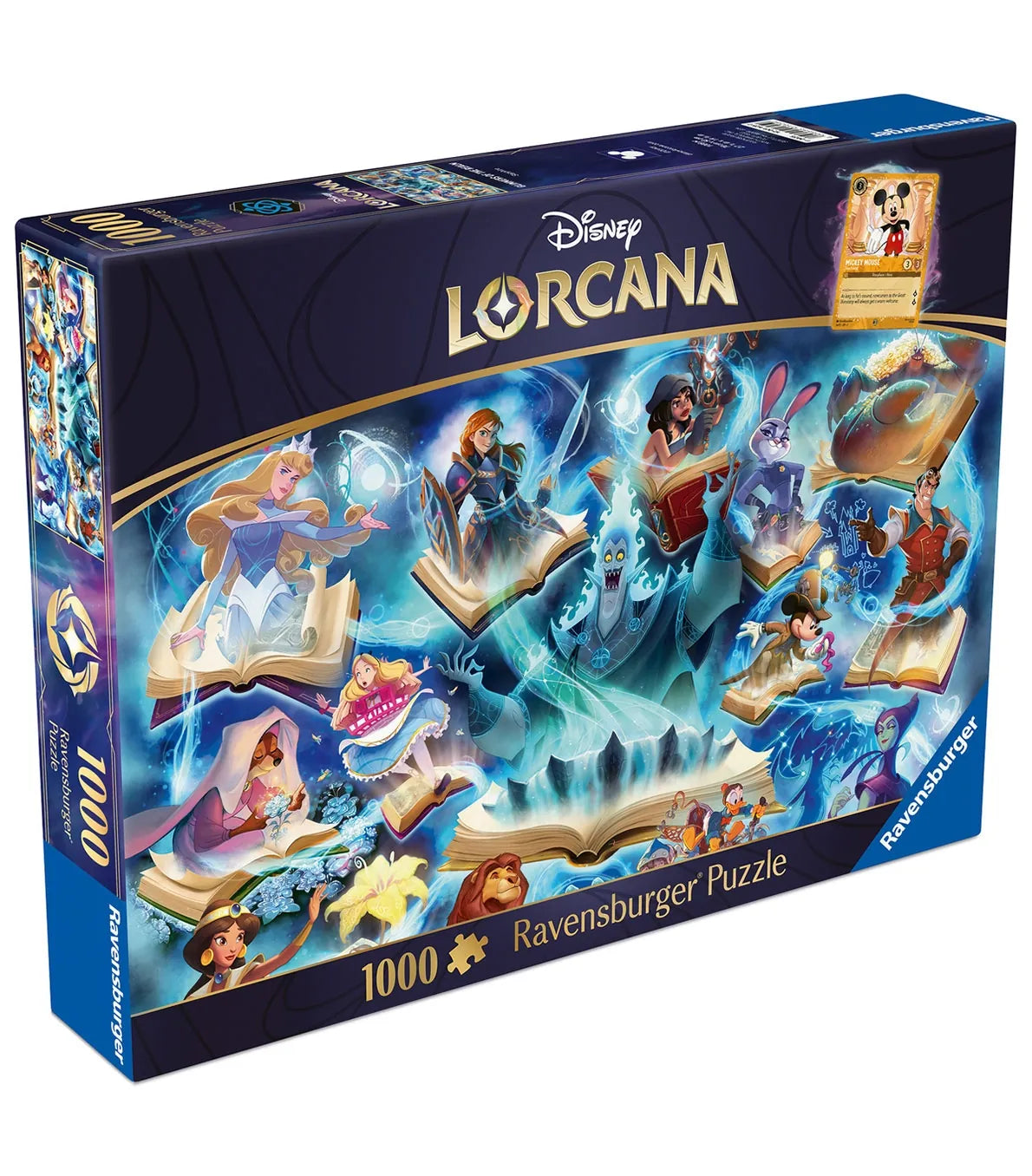 Ravensburger Rompecabezas Disney Lorcana Sapphire 1000 Pza