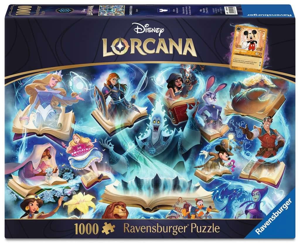 Ravensburger Rompecabezas Disney Lorcana Sapphire 1000 Pza