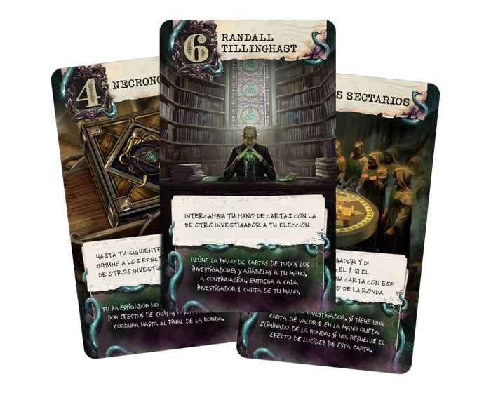 Z-man Arkham Horror Lovecraft Letter Juego De Mesa - Español