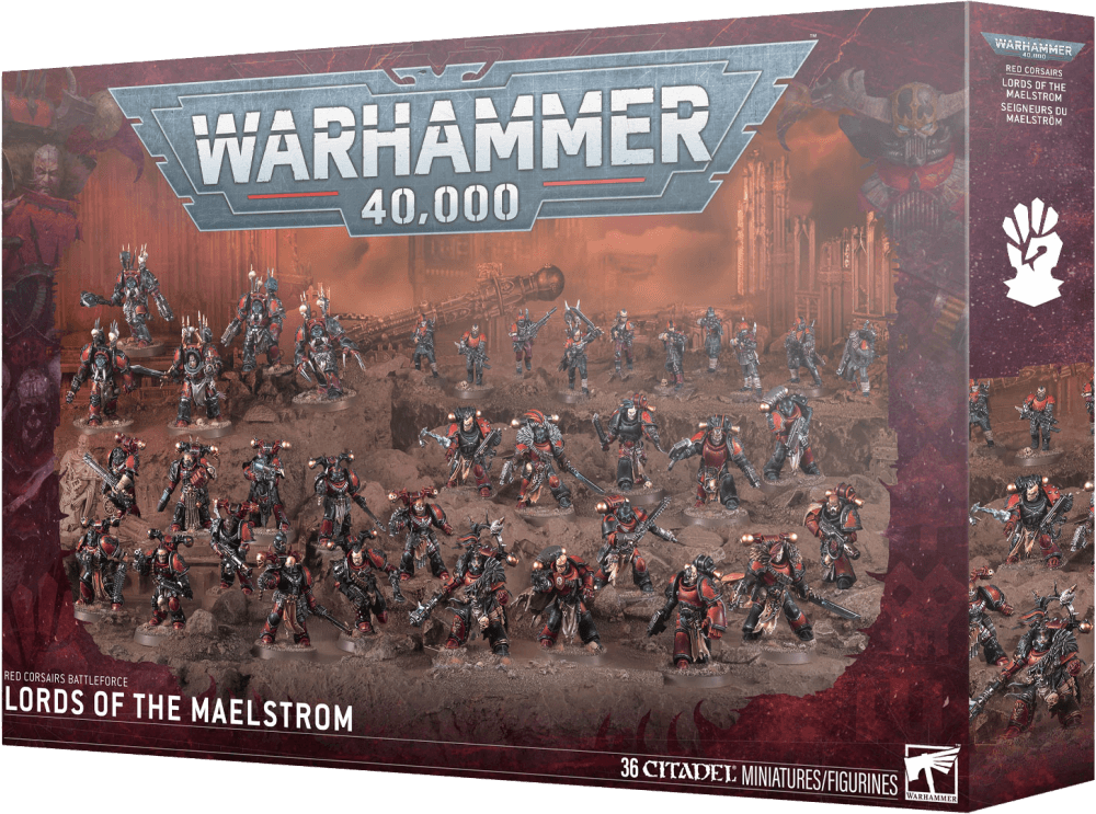 Gw Warhammer 40k Red Corsairs Lords Of The Maelstrom