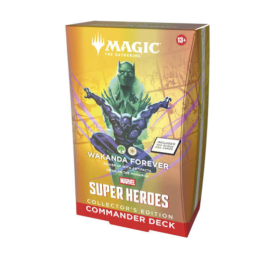 Magic The Gathering Super Heroes Collector Edition Commander Deck