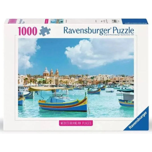 Ravensburger Rompecabezas Malta Mediterranea 1000 Pza