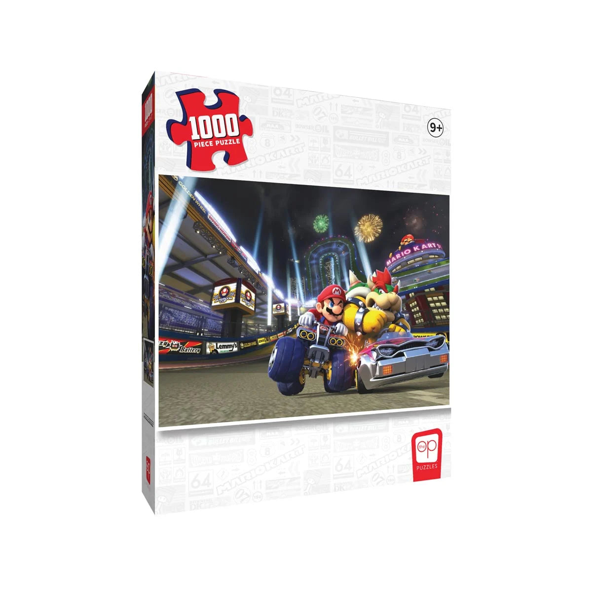 Usaopoly Rompecabezas Mario Kart Light Up The Night 1000 Pza