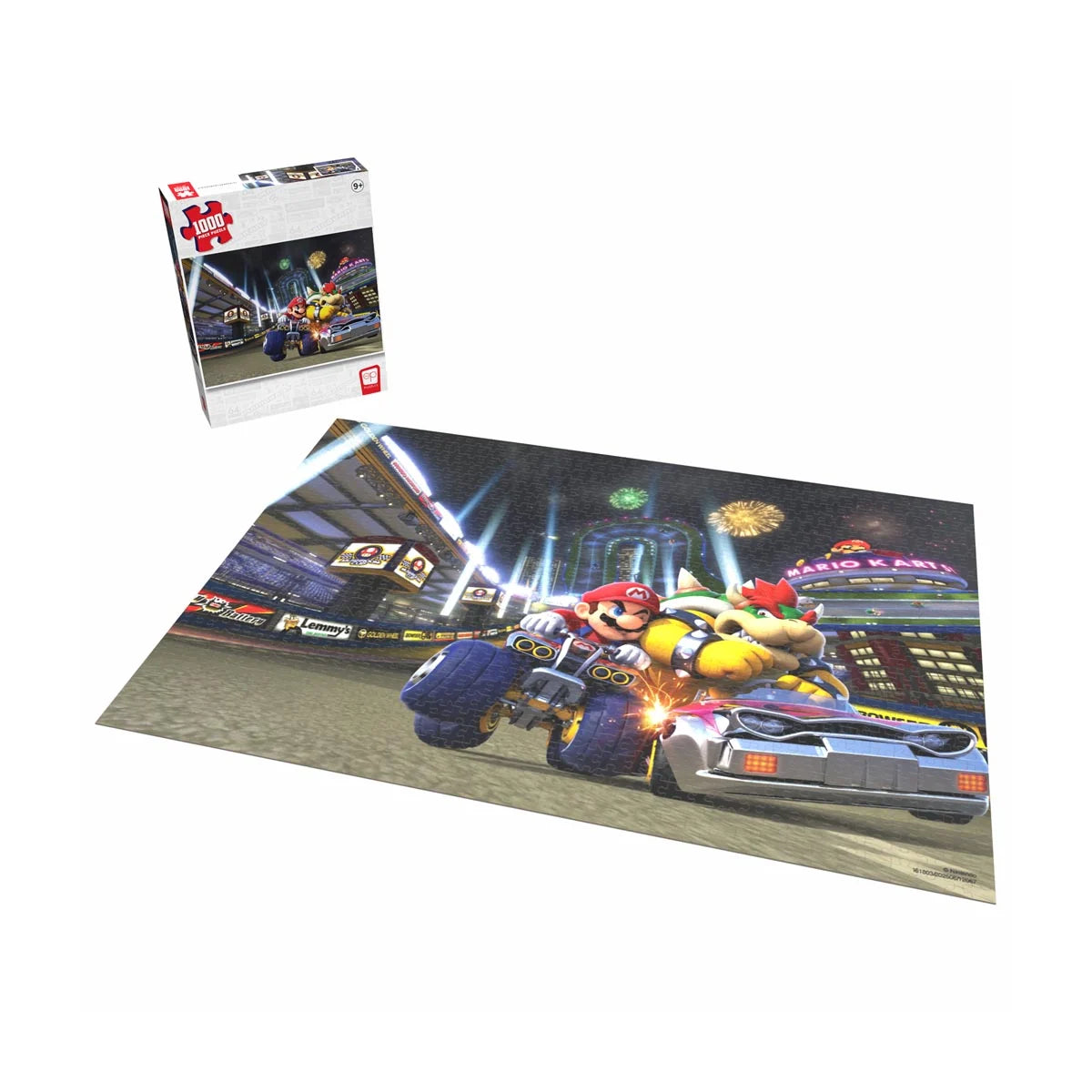 Usaopoly Rompecabezas Mario Kart Light Up The Night 1000 Pza