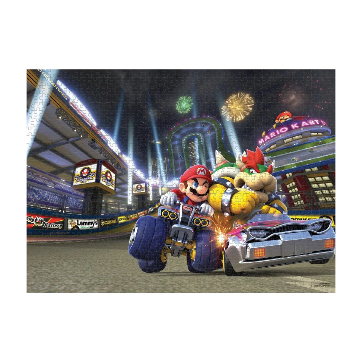 Usaopoly Rompecabezas Mario Kart Light Up The Night 1000 Pza
