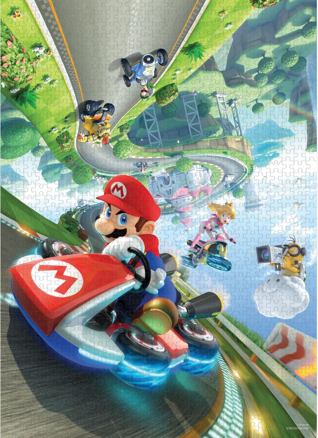 Usaopoly Rompecabezas Mario Kart Anti-gravity 1000 Pza