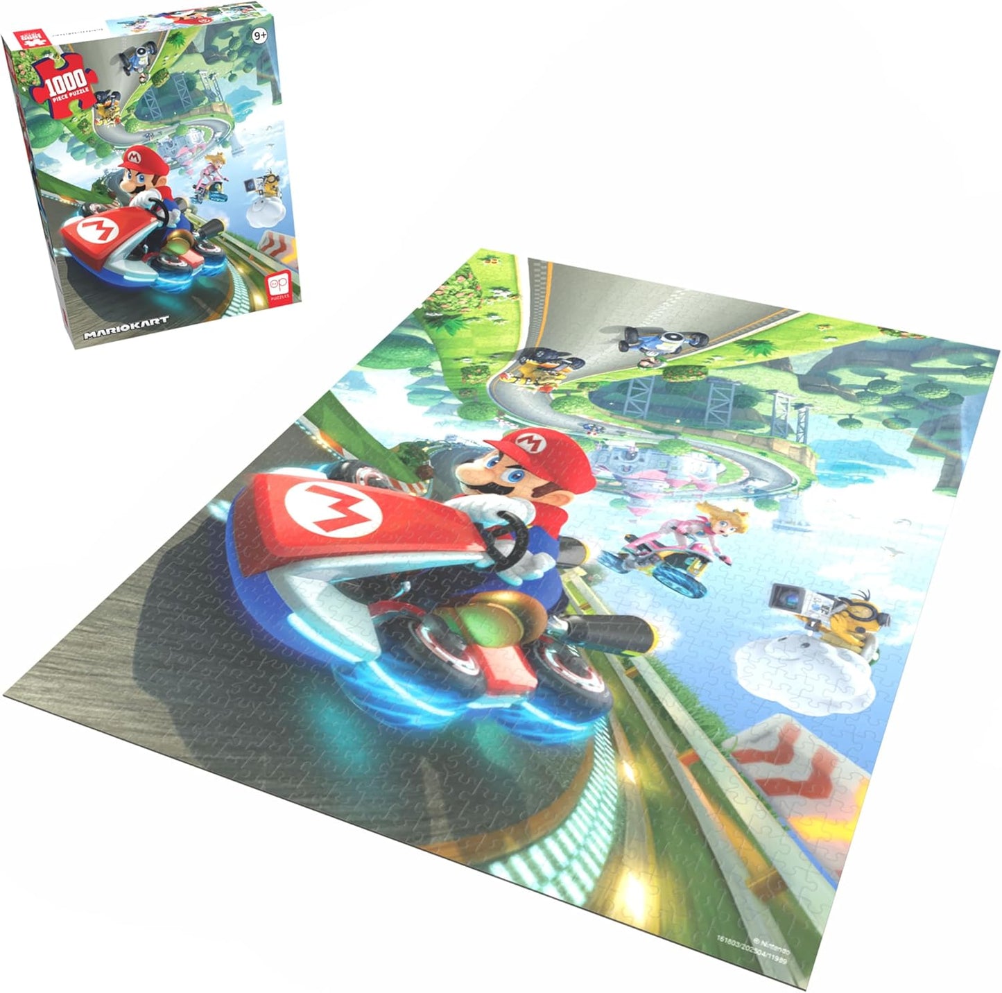Usaopoly Rompecabezas Mario Kart Anti-gravity 1000 Pza