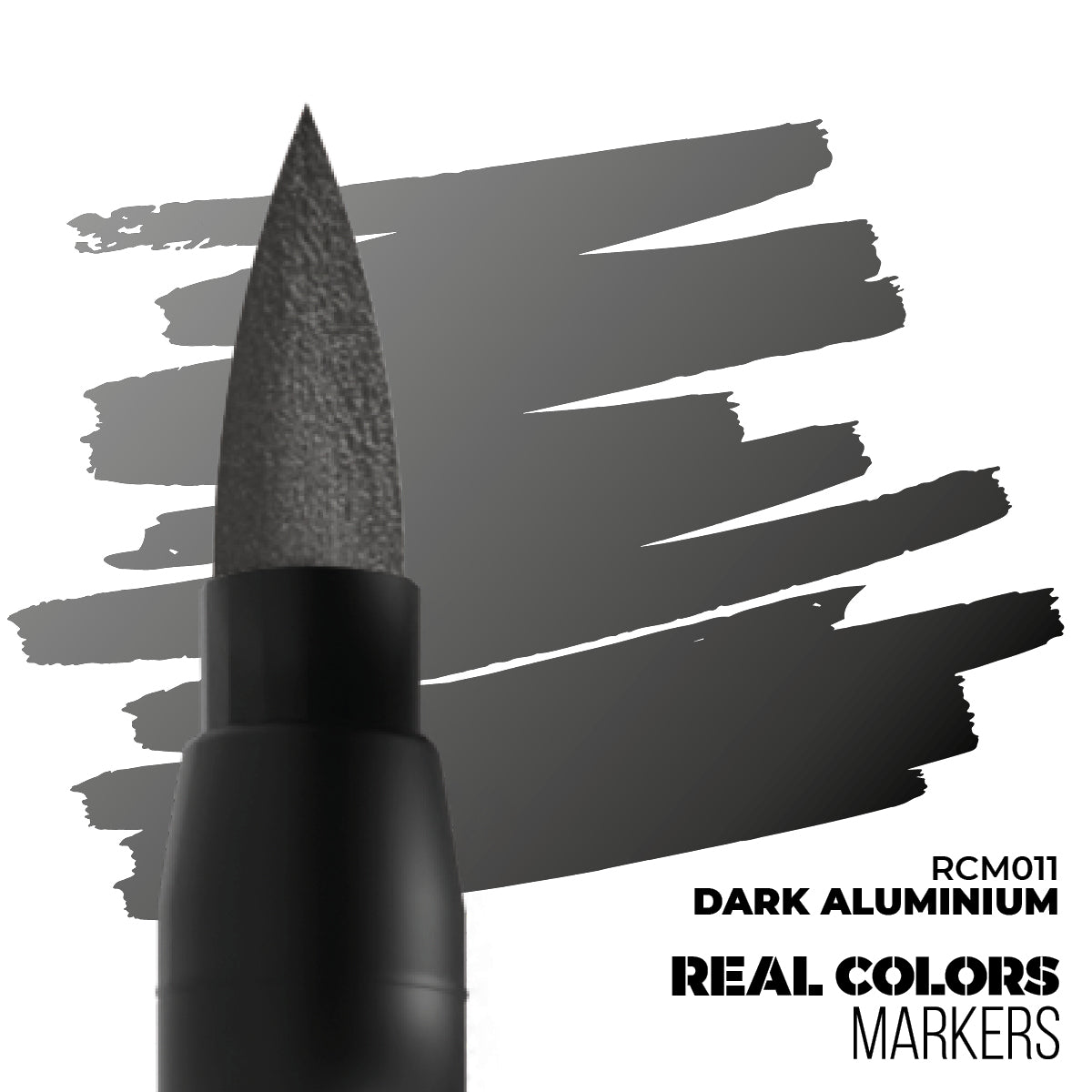 Ak Real Colors Rotulador Acrílico RCM011 Dark Aluminium