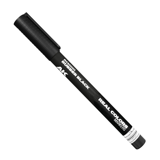 Ak Real Colors Rotulador Acrílico RCM001 Rubber Black