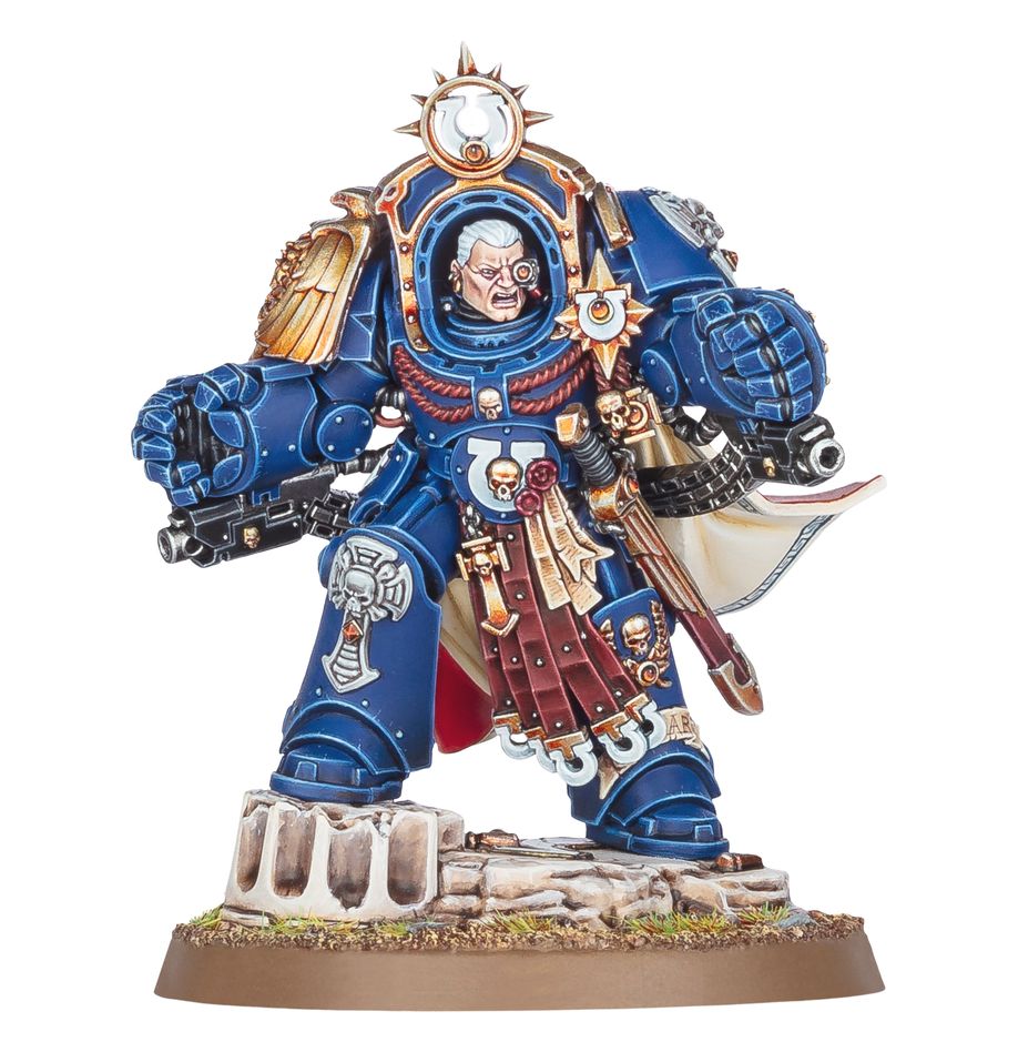 Gw Wh40k Ultramarines Marneus Calgar In Armour Of Antilochus