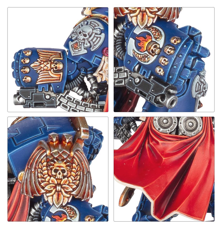 Gw Wh40k Ultramarines Marneus Calgar In Armour Of Antilochus