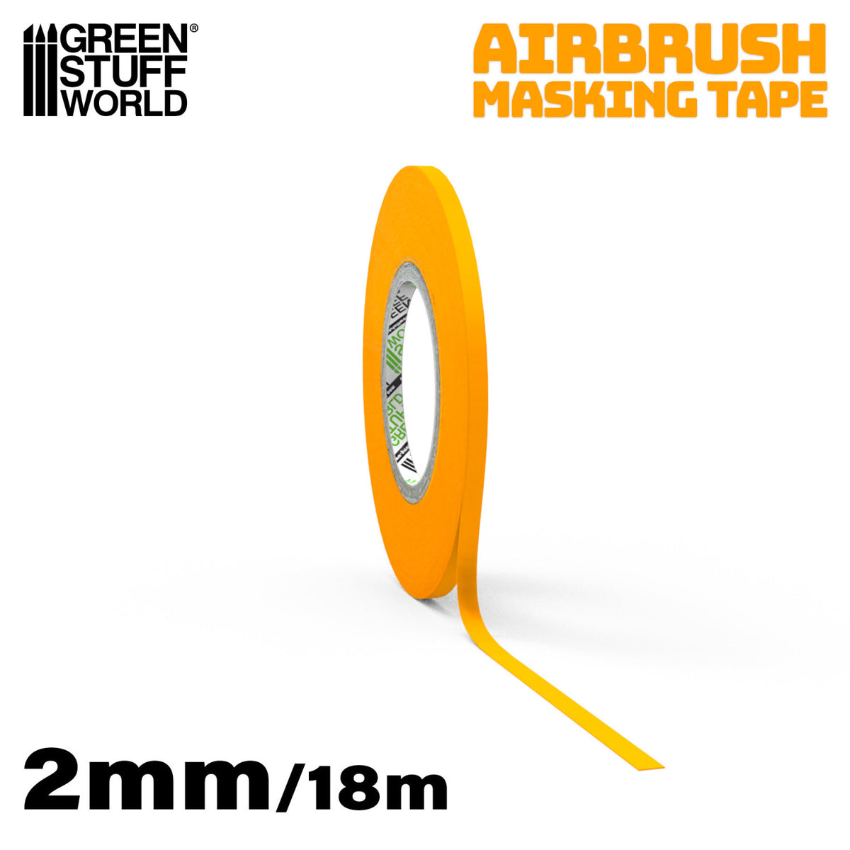 Green Stuff World Maskint Tape Cinta para Enmascarar 2mm