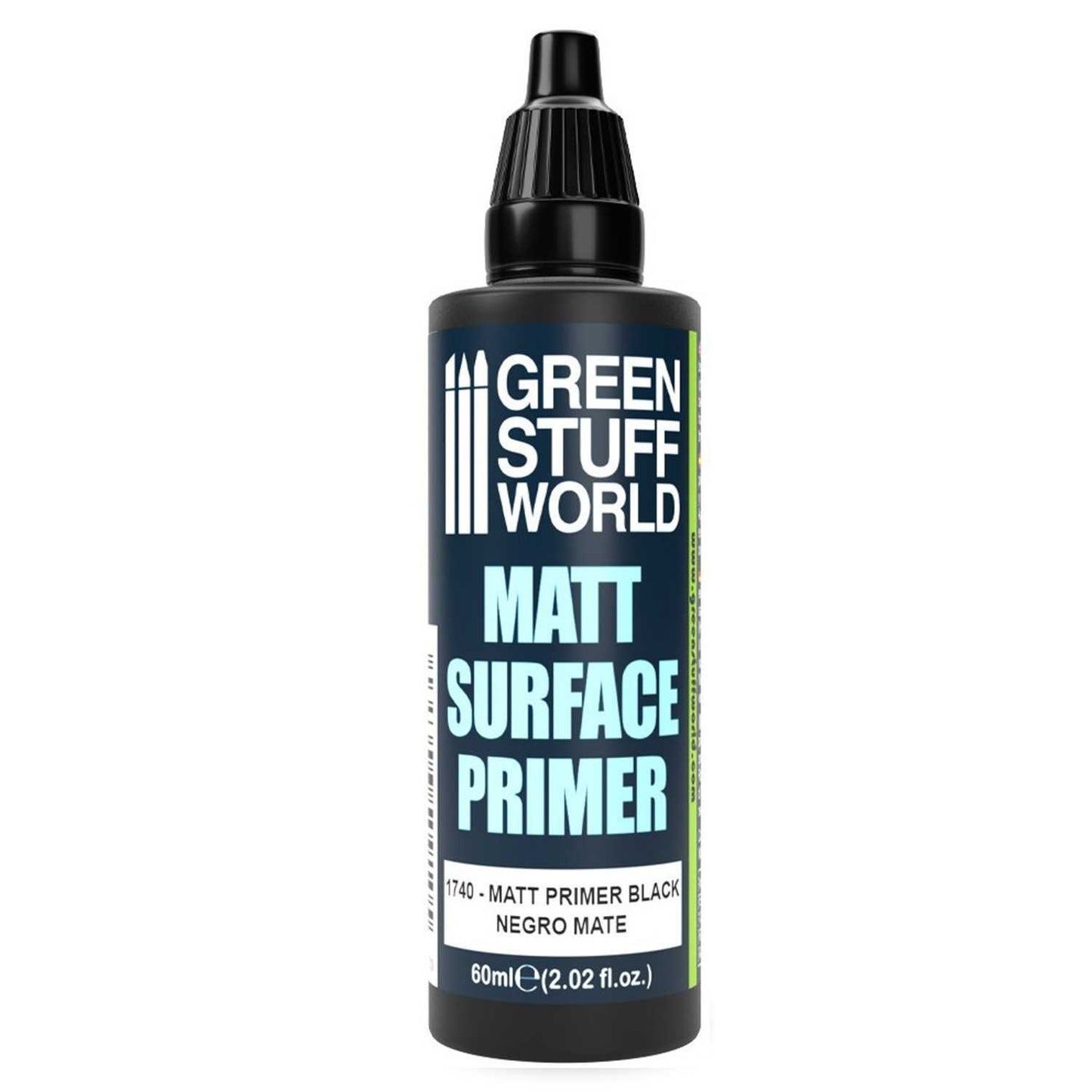 Green Stuff World Imprimación Negro Mate 60ml 1740
