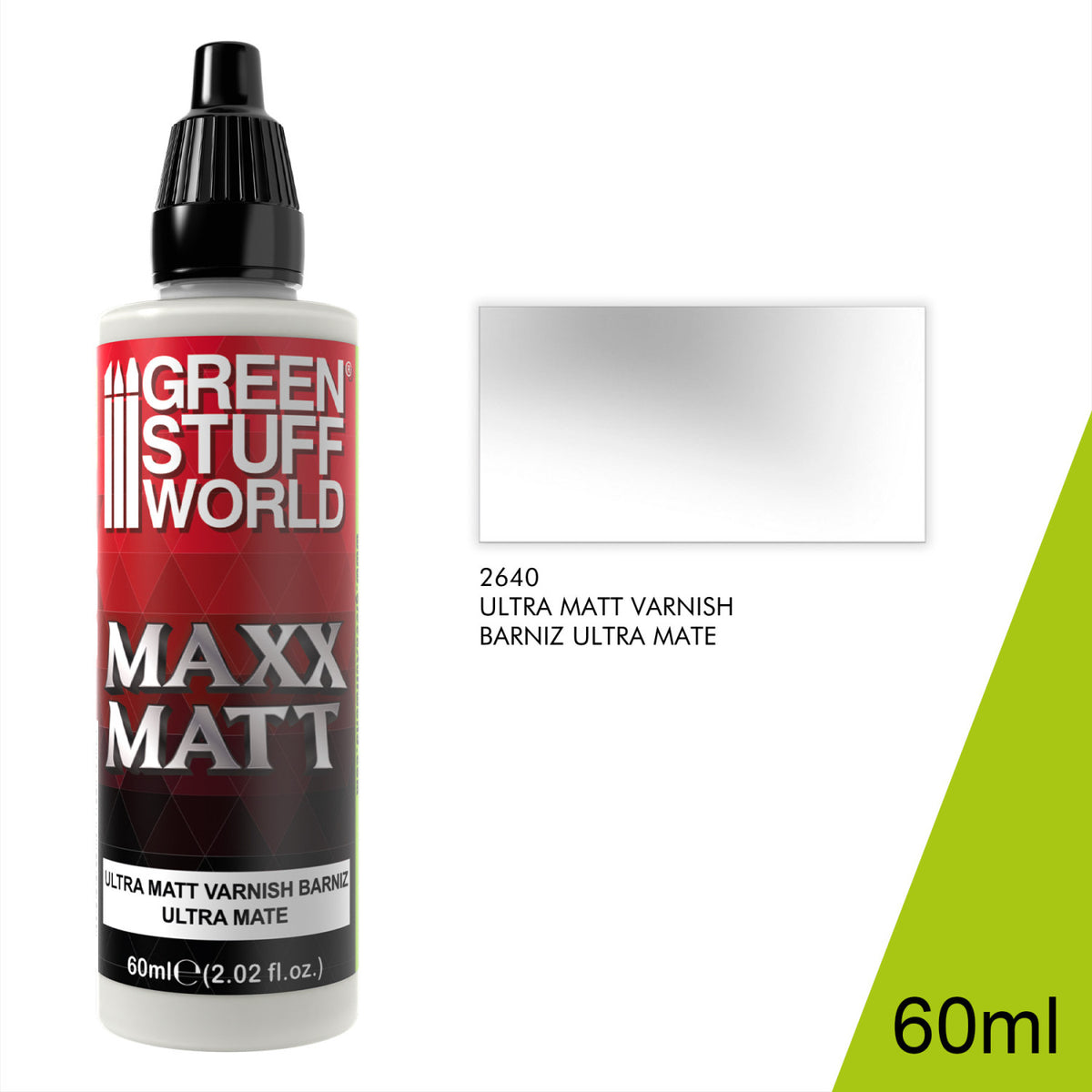 Green Stuff World Barniz Ultra Mate 60ml Maxx Matt