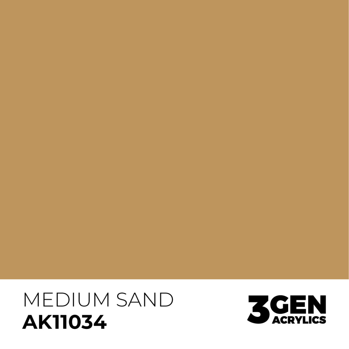 Ak Pintura Acrílica Gama Genérica AK11034 Medium Sand 18ml