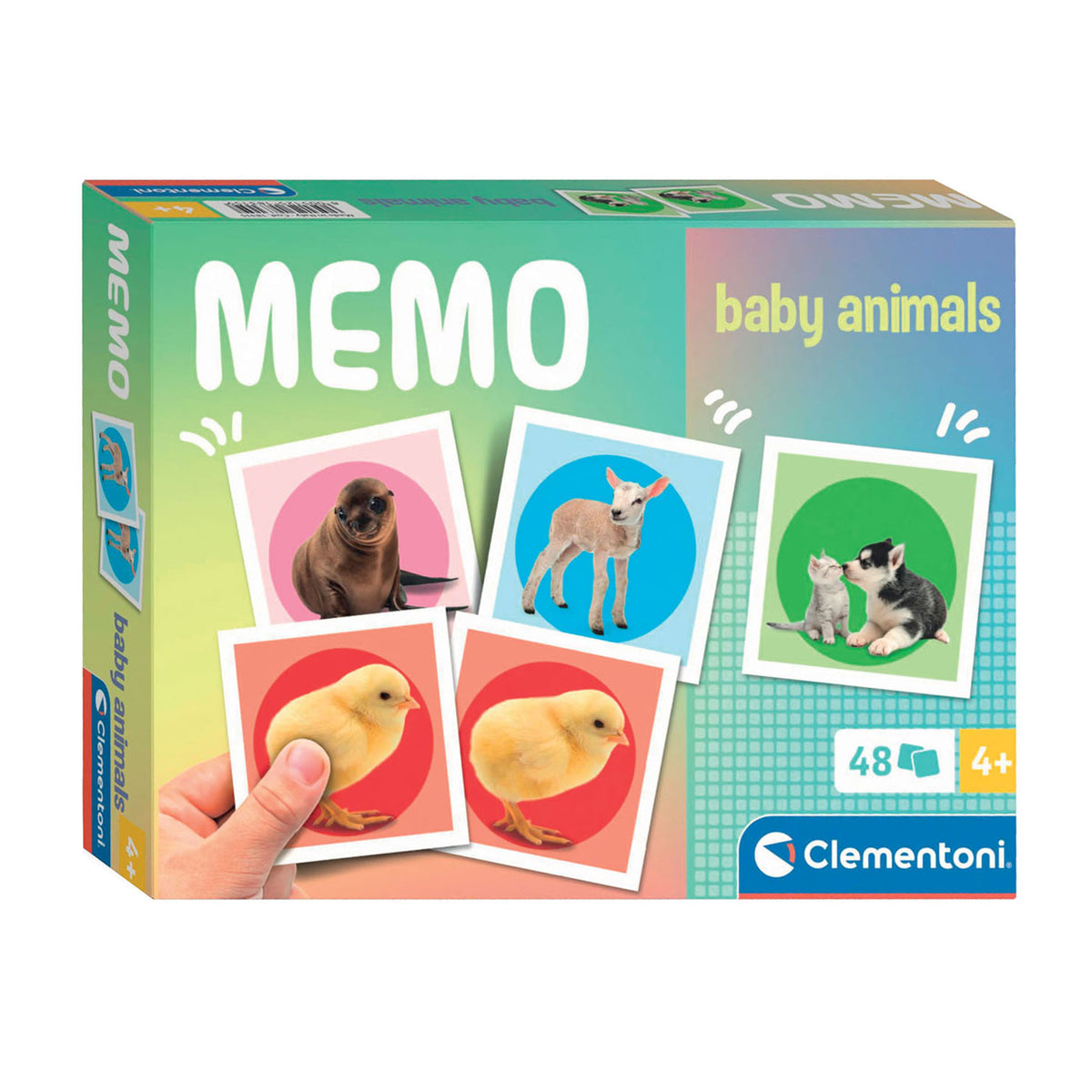 Clementoni Memoria Infantil Cachorros juego - En Esspañol